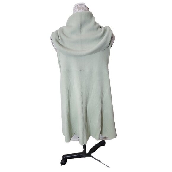 Look By M Shawl Cardigan Poncho 4 In 1 Light Dusty Green Women's One Size - Picture 3 of 6